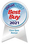Cove Spas Retreal WhatSpa Best Buy Award 2021