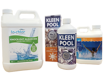 All Swim pool chemicals