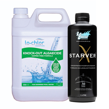Lo-Chlor Knockout Algicide and Starver X