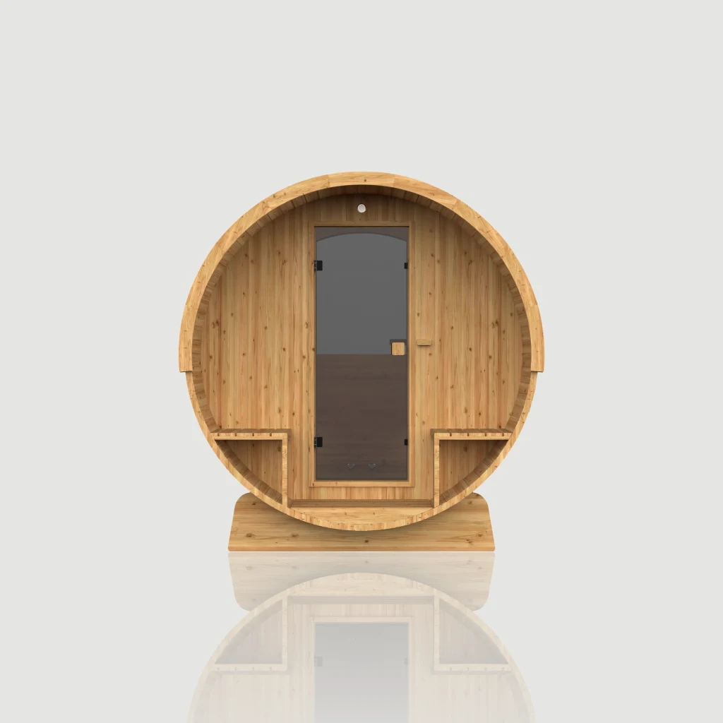 Barrel sauna