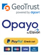 Payment Secured by Opayo, Paypal