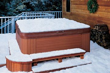 Hot tub covers are key to retaining heat on your hot tub