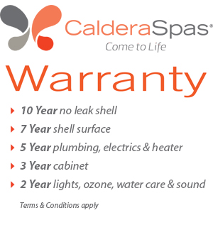 10 year Caldera Spas Warranty