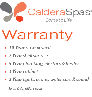 10 year Caldera Spas Warranty
