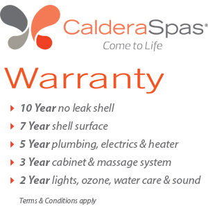 10 year Caldera Spas Warranty