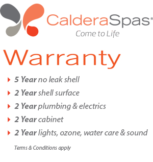 5 year Caldera Spas Warranty