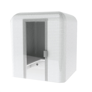Harvia Standalone Steam Room Complete With Walls Ceiling Benches