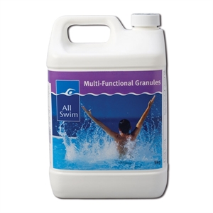 All Swim Multi-Functional Granules (Di-Chloro-Isocyanurate, Dihydrate)