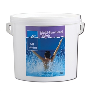 All Swim Multi-Functional Tablets (Trichloroisocyanuric Acid, Aluminium Sulphate)