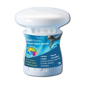 Blue Horizons Multifunctional Floating Dispenser (Trichloroisocyanuric Acid, Dry & Clarifiers)