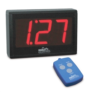 Endless Pools Fastlane Swim Pace LED Display