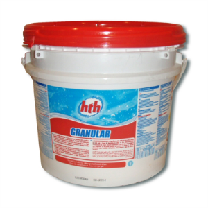 Chlore en granules Super 70 % HTH - 16 kg