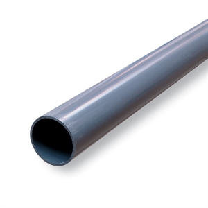 50mm Grey PVC-U Swimming Pool Pipe in Rigid or Flexible options 
