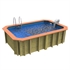 Plastica Wooden Above Ground Exercise Pool
