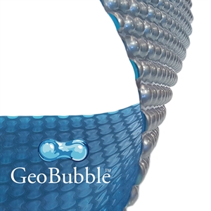Geobubble 600 Micron Blue/Silver Solar Covers