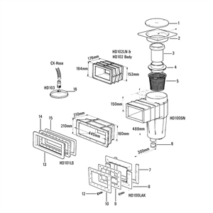 Certikin Skimmer Spares