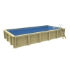 Plastica Nazca Wooden Above Ground Pool 8m x 4m