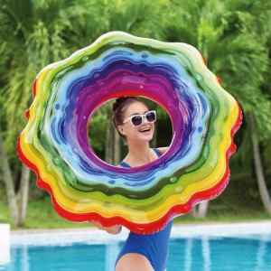 Rainbow Ribbon Swim Tube