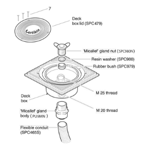 Certikin Deck Box Spares