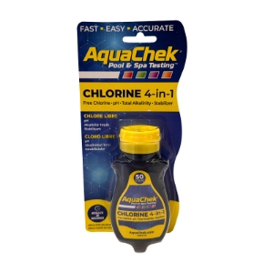 Aquachek Chlorine Water Test Strips 