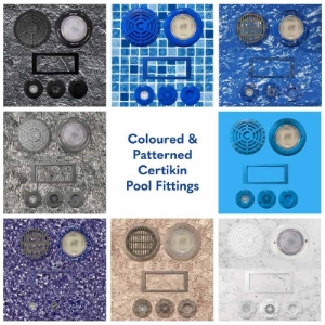 Certikin Coloured & Patterned Pool Shell Fittings