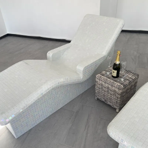Tiled Heated Loungers 