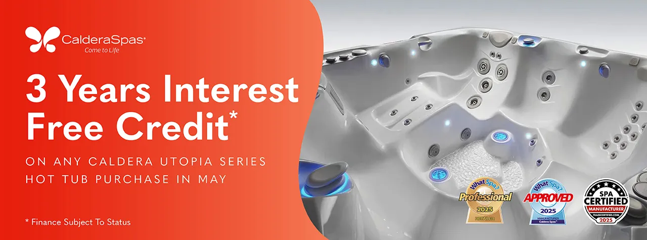 Caldera Utopia Three Years Interest Free Credit