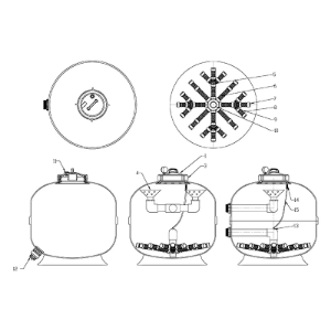 Lacron Pure-30 Side Mount Filter Spares 