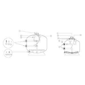Micron Side Mount Commercial Filter Spares   