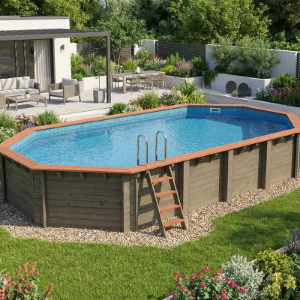 Plastica Westminster Wooden Above Ground Swimming Pool