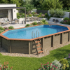 Plastica Westminster Wooden Above Ground Swimming Pool
