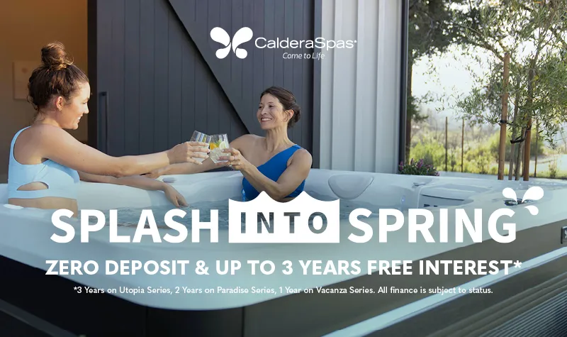 Splash Into Spring with up to 3 years Interest Free Credit