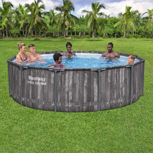 Bestway Steel Pro Max Round Above Ground Swimming Pool 