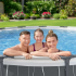 Bestway Steel Pro Max LED Round Above Ground Swimming Pool 
