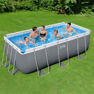 Bestway Steel Pro Max Rectangular Above Ground Swimming Pool  