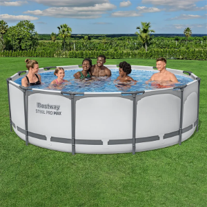 Bestway Steel Pro Round Above Ground Swimming Pool  