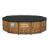 Bestway Steel Pro Max Splashview Round Above Ground Swimming Pool  