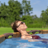 Bestway Steel Pro Max Splashview Round Above Ground Swimming Pool  