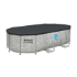 Bestway Steel Pro Max Splashview Oval Above Ground Swimming Pool  