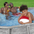 Bestway Steel Pro Max Splashview Oval Above Ground Swimming Pool  