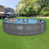 Bestway APX 365 Round Above Ground Swimming Pool  