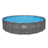 Bestway APX 365 Round Above Ground Swimming Pool  