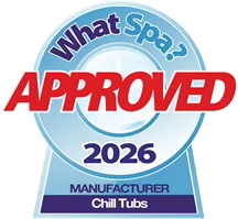 WhatSpa? Approved 2026 manufacturer award badge for ChillTubs