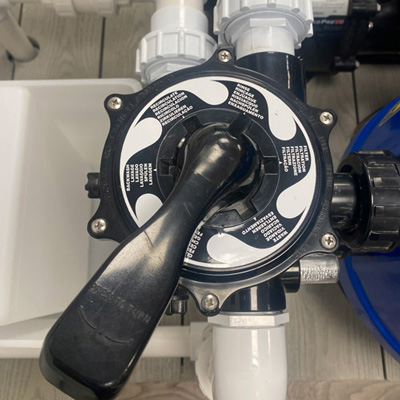 Closed position on filter MPV